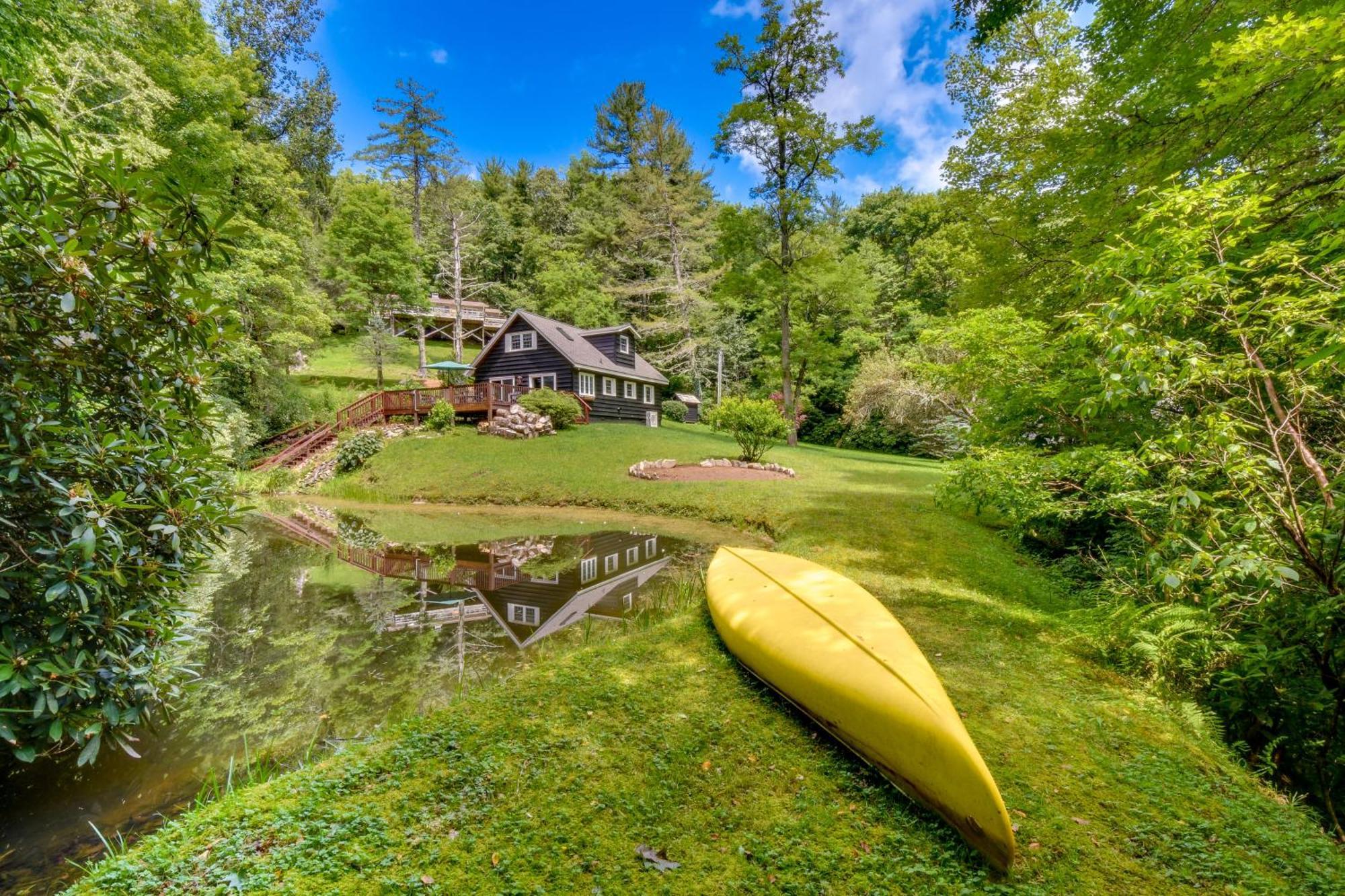 Enchanting Highlands Cottage With Pond And Falls! Exterior foto